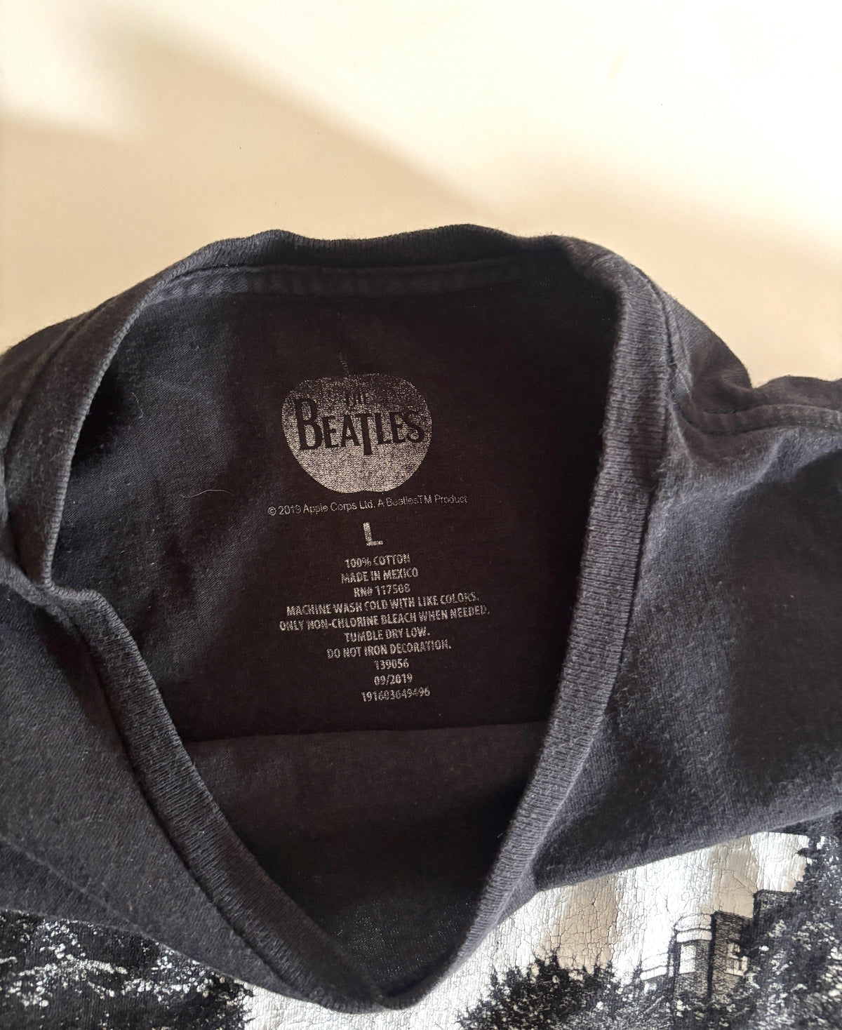 Polera de rock The Beatles
