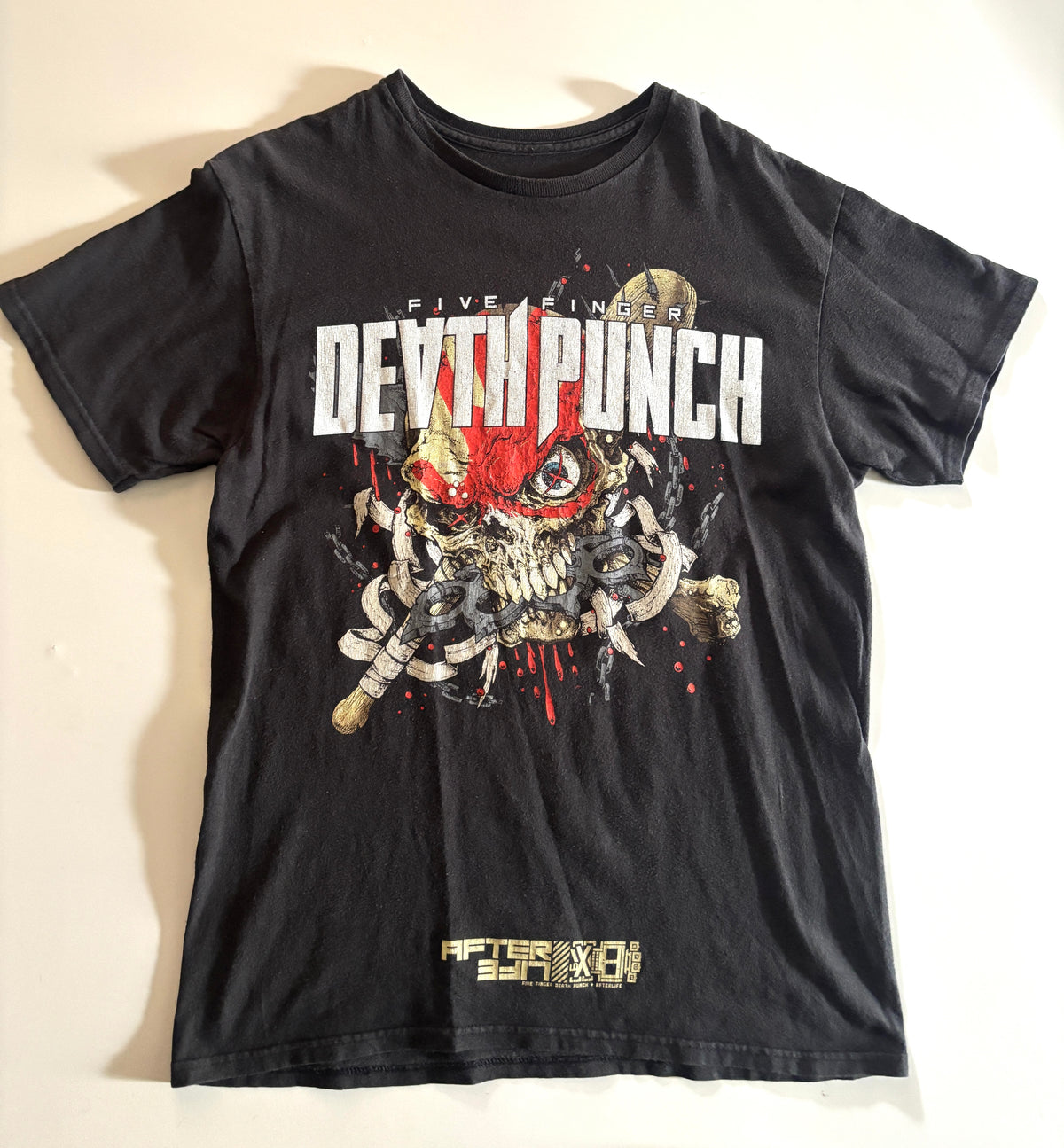 Polera de rock Death Punch tour 2022