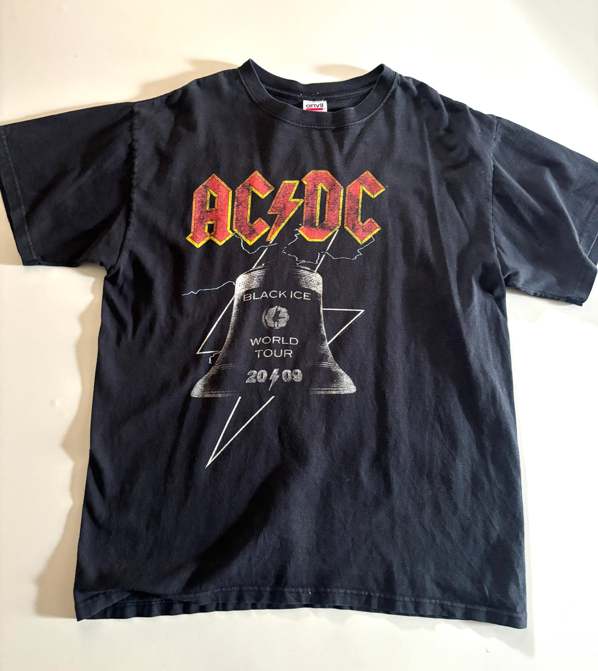 Polera de rock AC DC