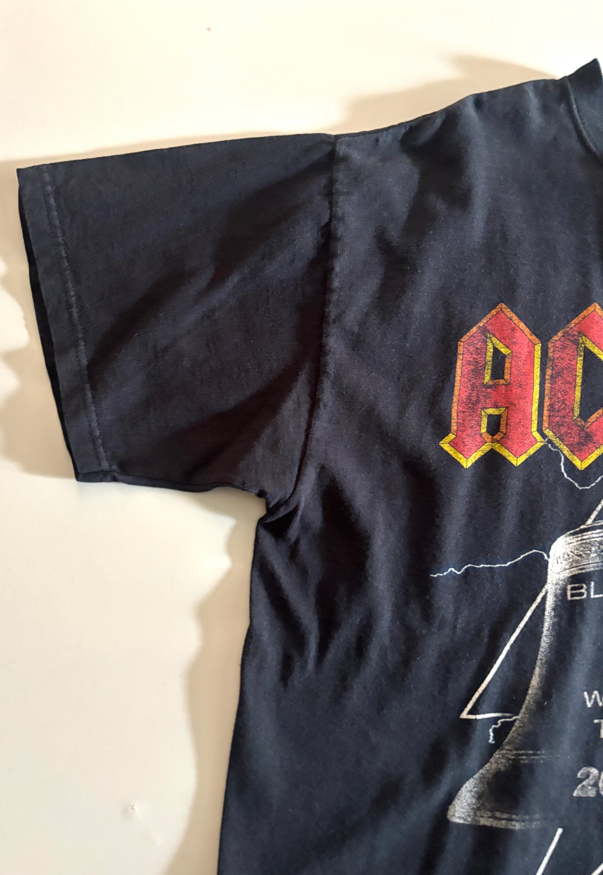 Polera de rock AC DC