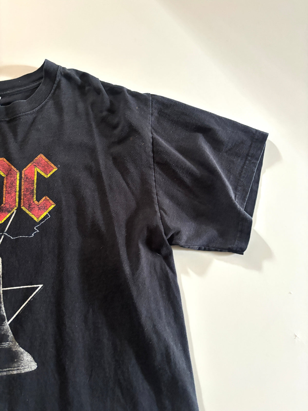 Polera de rock AC DC