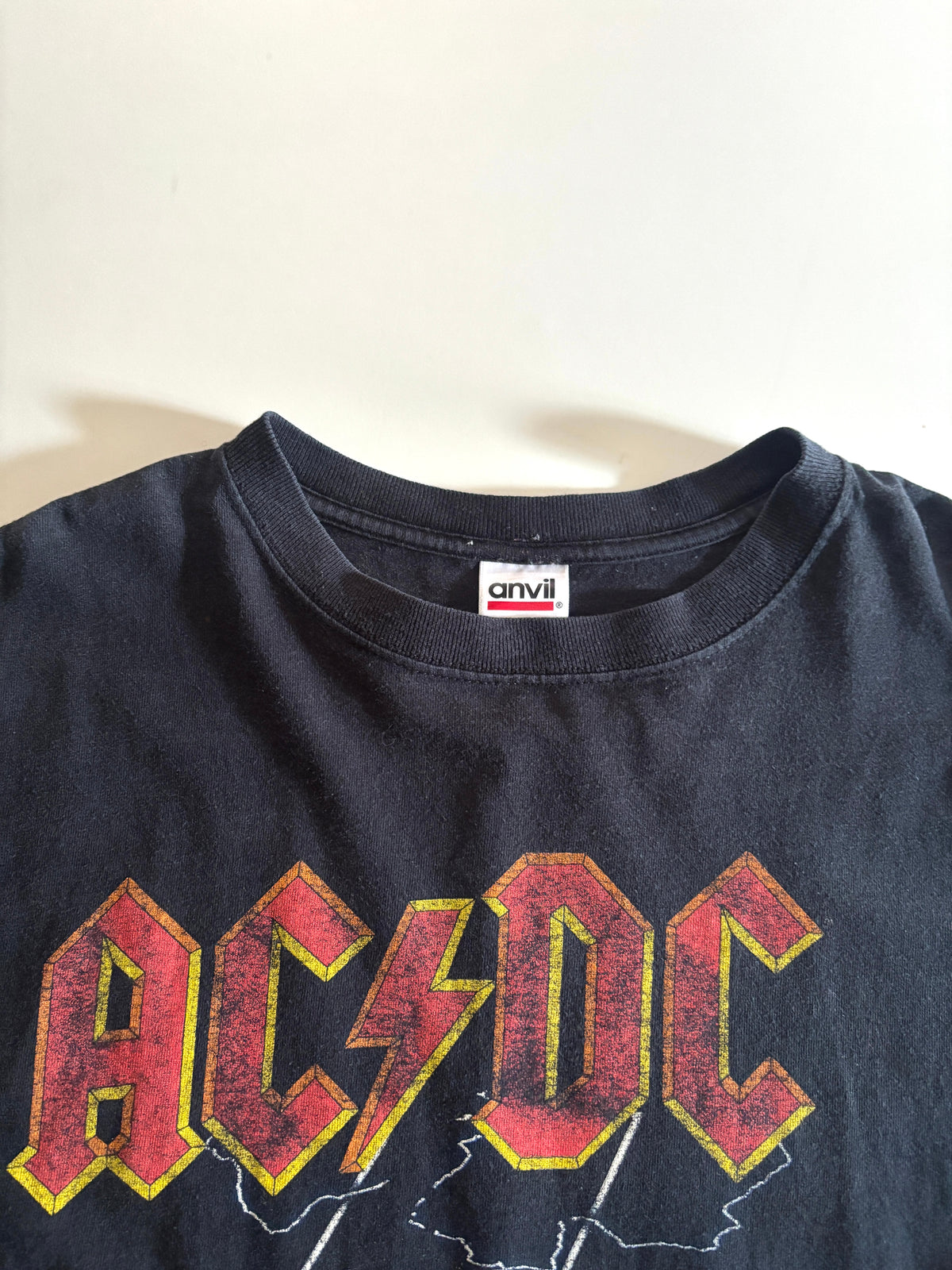 Polera de rock AC DC